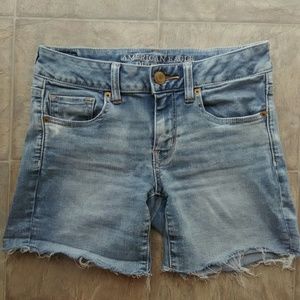 ((SOLD))Super Super Stretch Cutoff Shorts